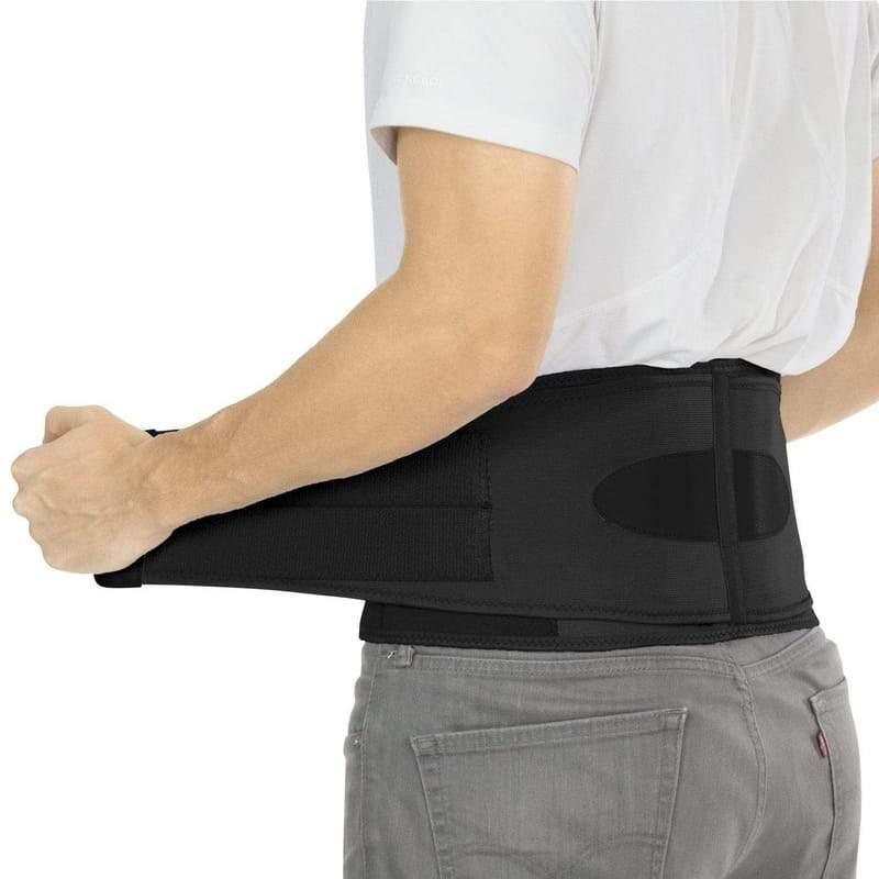 Back Brace with Lower Spine Cushioning Vive Health - Gray, Small