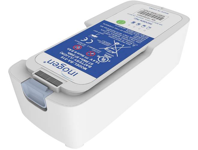 inogen g5 battery 16 Cell Double Battery ; Battery Cell Composition. Lithium Ion ; Unit Count. 1.00 Count ; Reusability. Rechargeable ; Item Weight, ‎2.49 pounds