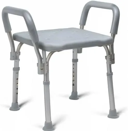 Medline Shower Chair with Arms and without Back
