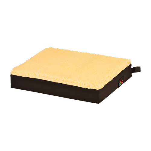 Gel/Foam Seat Cushion with Fleece Top - Yellow, none, none, none