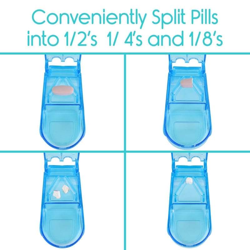 Travel Pill Organizer Vive  health - Gray