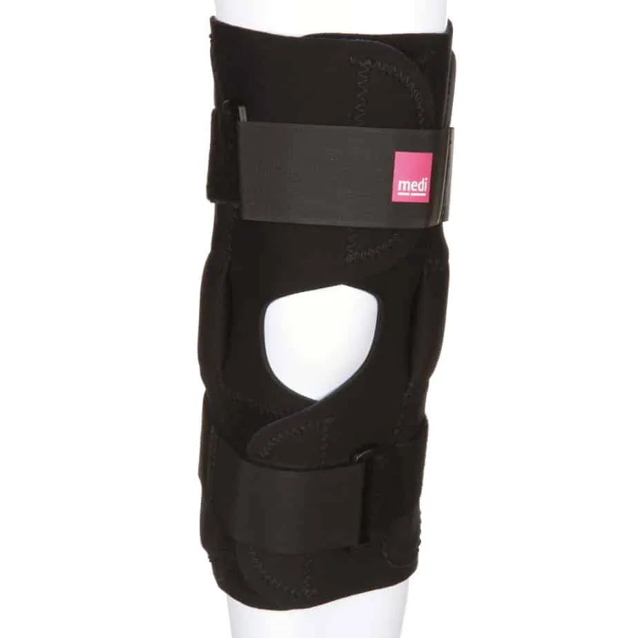 Protect Hinged Neoprene Knee Brace - Black, SM