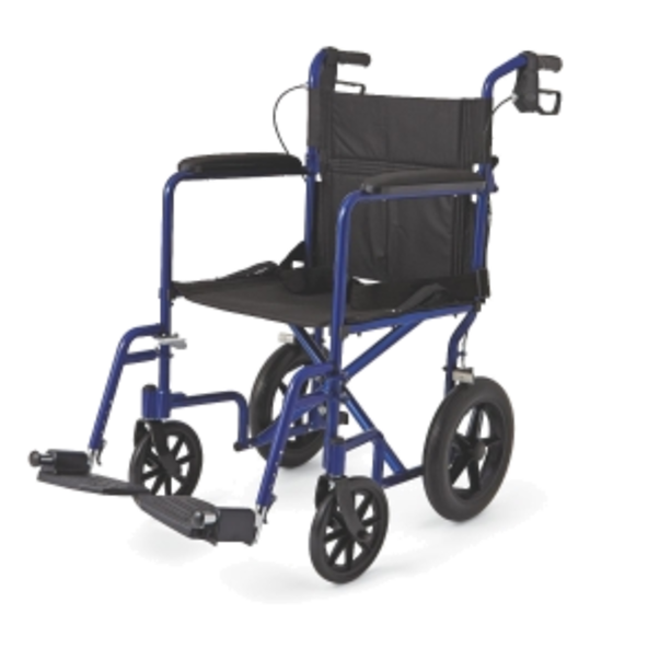 Medline Basic Aluminum Transport Chair