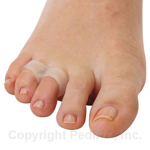 Visco-GEL® Little ToeBuddy® proper toe alignment - White, S, none, none