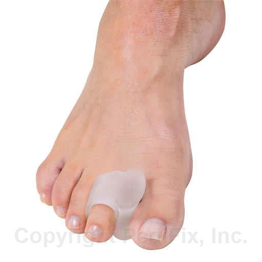 Visco-GEL® Stay-Put Toe Spacers™  PediFix - White, M, none, none