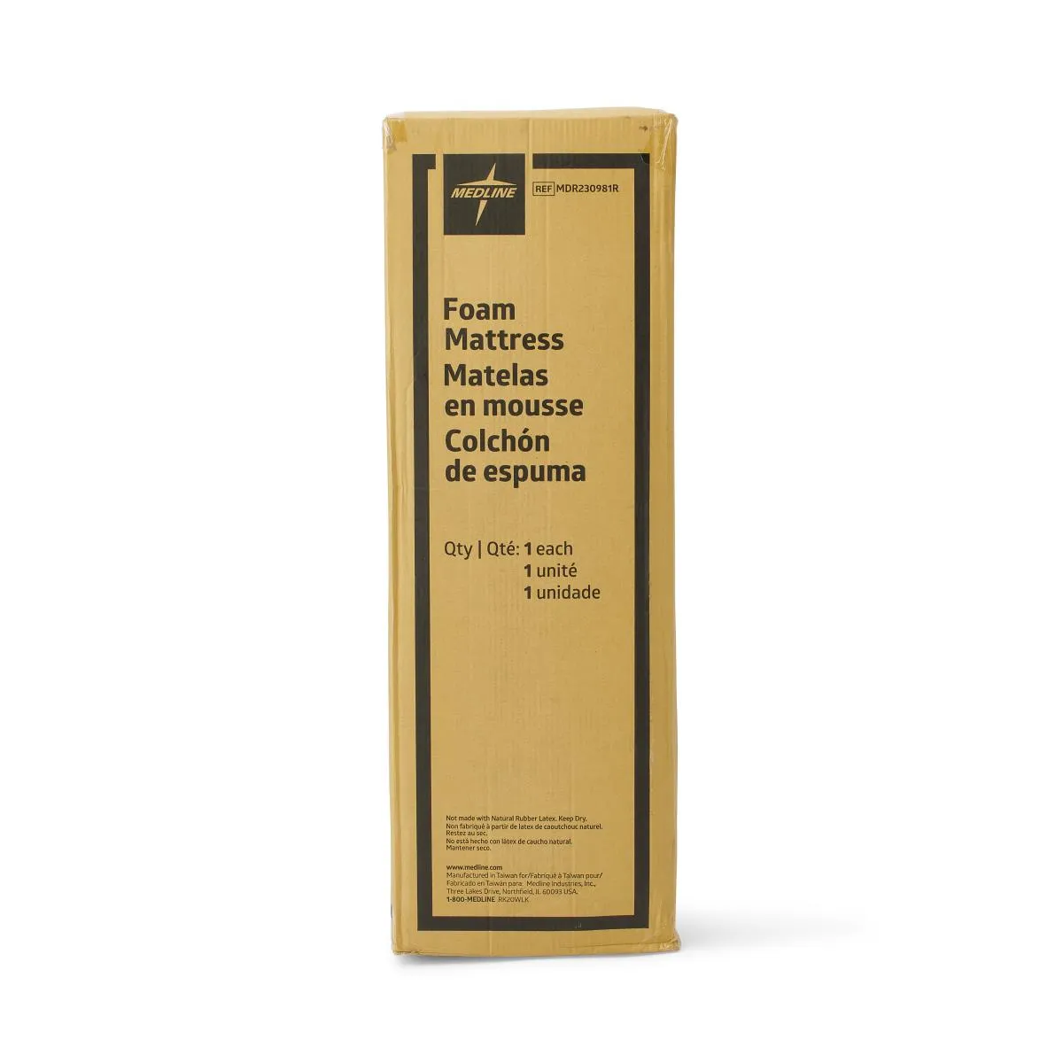 Premium Hospital & Homecare Foam Mattress medline - Navy Blue