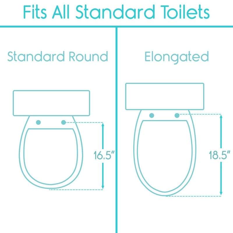 Best raised toilet seat riser with arms & handles for elderly, disabled & handicap. Comfortable, elevated & adjustable raiser for toilet safety.