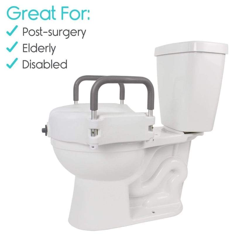  bath seat and toilet raiser go hand in hand to improve access