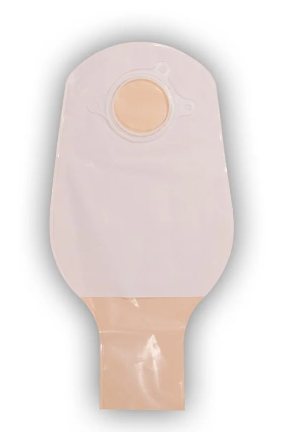 Ostomy Pouch Sur-Fit Natura Two-Piece System 10 Inch Length Drainable