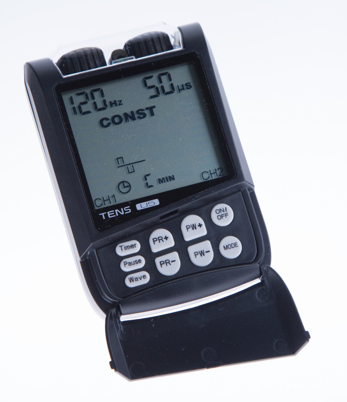 Ultima  dual-channel five-mode device with two wave form adjustments and a large LCD screen.