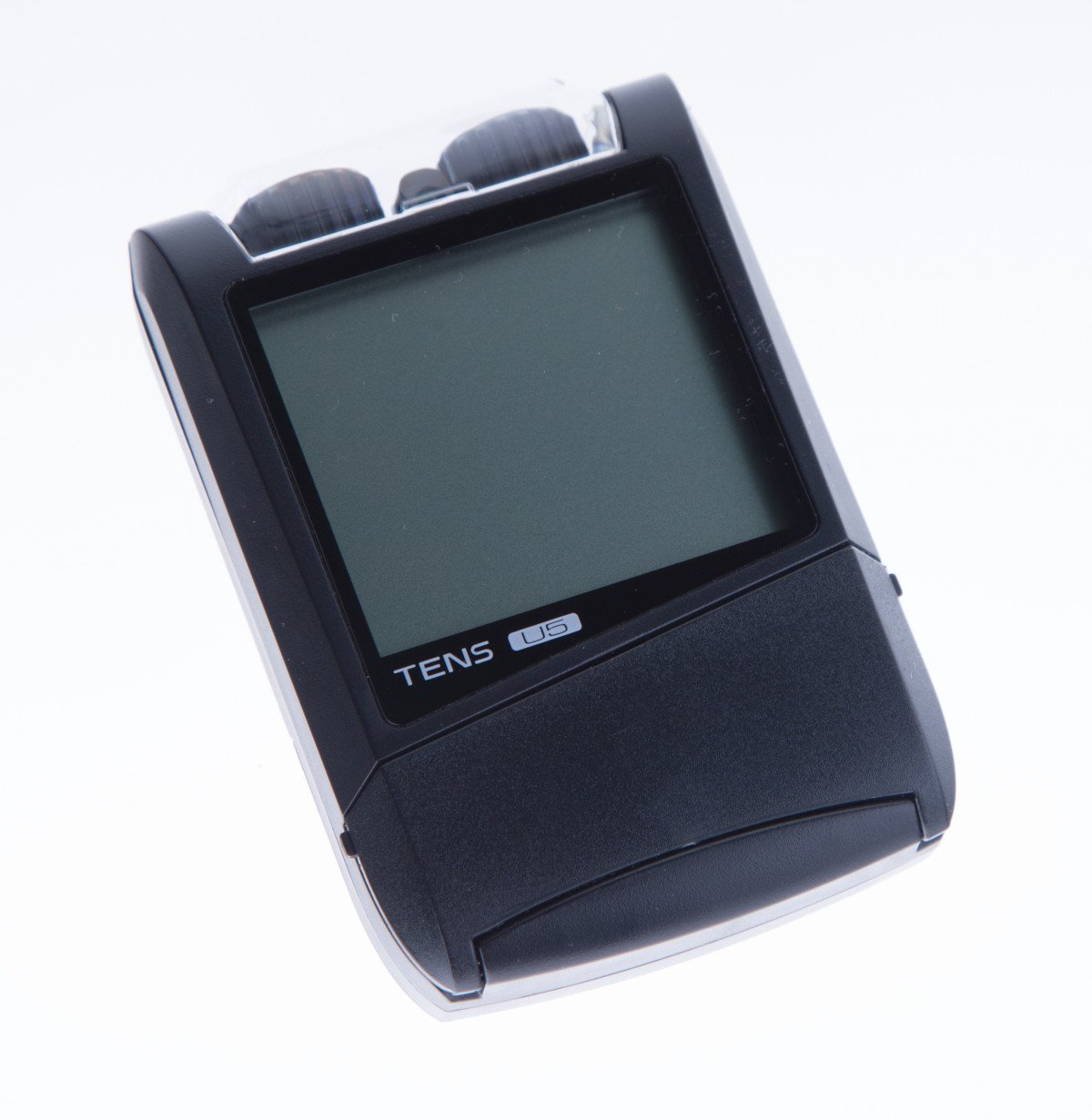 Digital Ultima Five Nerve Stimulator TENS Unit is a dual-channel five-mode device with two wave form adjustments and a large LCD screen.