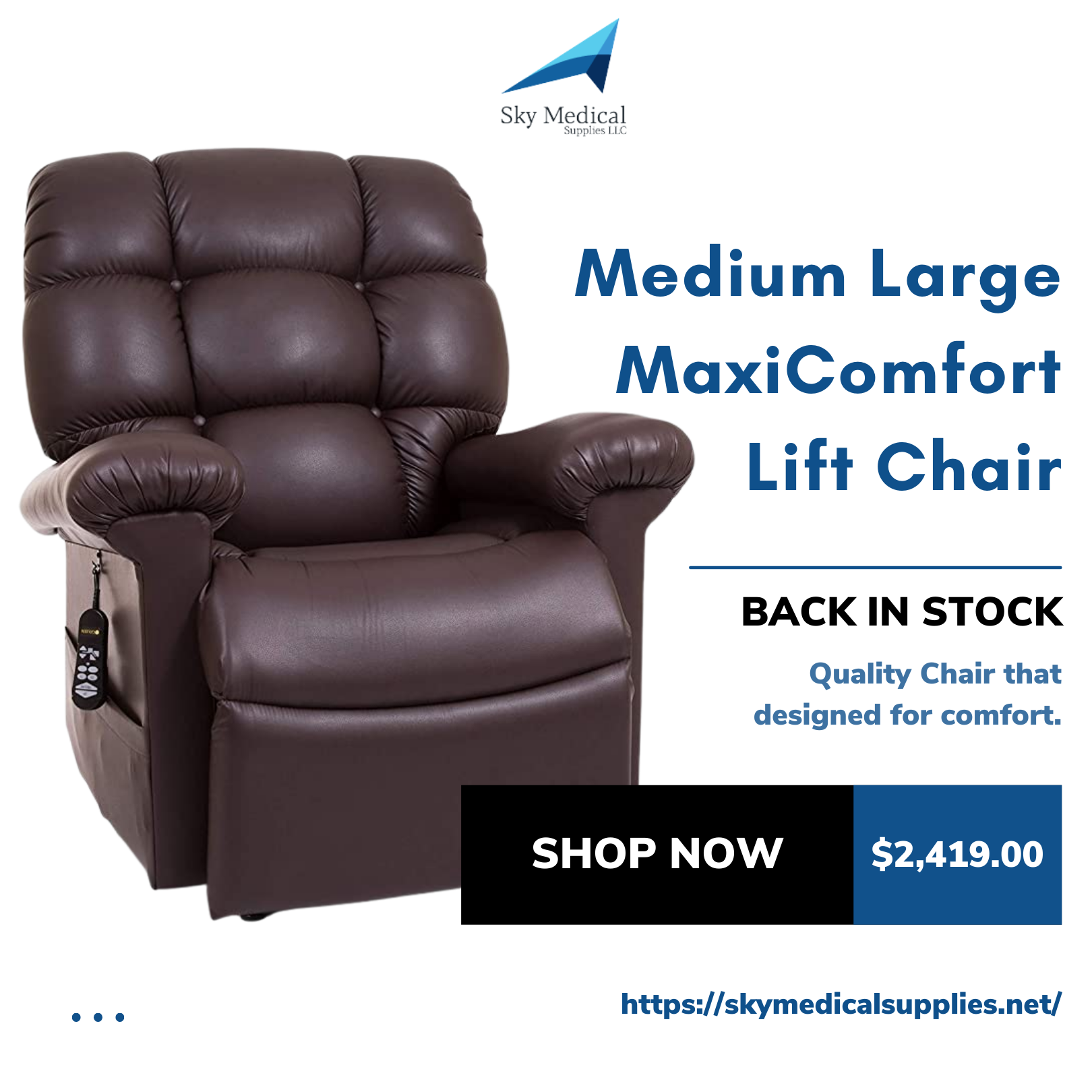 reclining lift chair maxicomfort 