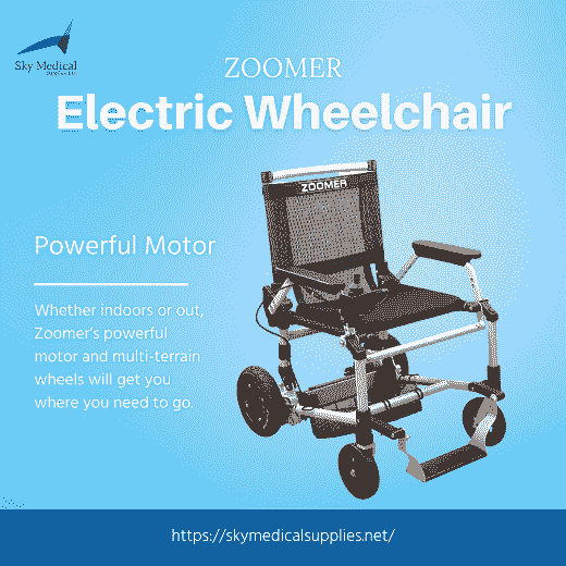 The Journey Zoomer is a folding power chair that puts your mobility at your fingertips.