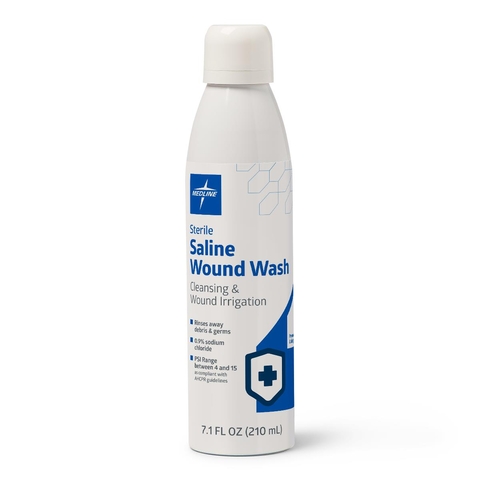 Medline saline wound wash