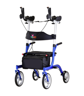  PHOENIX RISE UP ROLLATOR BLUE FOLDABLE, LIGHTWEIGHT NOVA - Blue, none, none, none