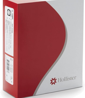 NEW IMAGE,CNVX,FW,CTF,2-1/4",W/TAPE Hollister Ostomy Barrier  - Red