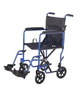 19" Aluminum Companion Chair - Blue