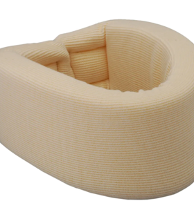 Neck Brace Foam Cushion Cervical Collar - Yellow, L, none, none