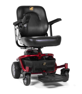  LiteRider Envy, portable power wheel chair - Red, Small/Medium,  up to 300 lbs., none