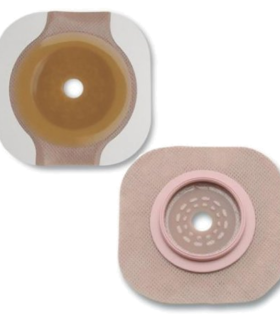 Ostomy Barrier Trim to Fit, Extended Wear A Flange Hydrocolloid  - Brown