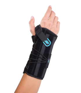 Stabilizing Speed-Wrap Wrist Brace  - Black, L