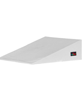 medical bed wedge for recovery 7.5" - White