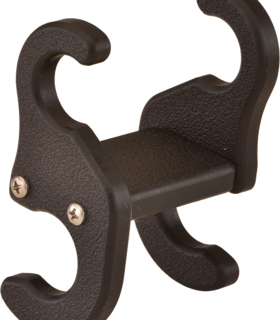Cane Holder for Rollator and Folding Walker - Black, none, none, none