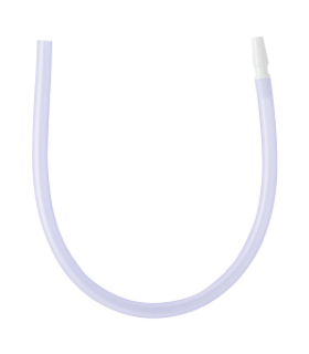 Accessories for Urinary Leg Bags straight 18 inches - White