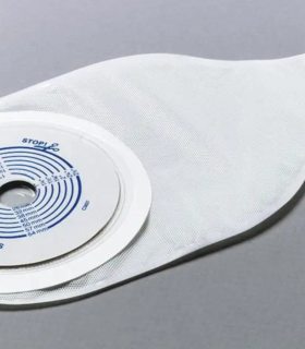 ActiveLife® 1-Piece Drainable Ostomy Pouch – 12", Transparent, Cut-to-Fit (¾"–2½")