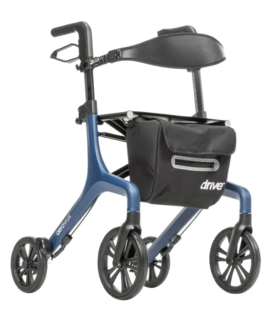 AeroWalk Ultra-Lite Rollator - Blue