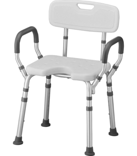 BATH SEAT W/U SHAPED CUTOUT