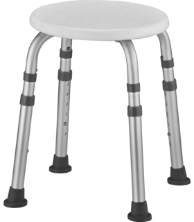 BATH STOOL  RETAIL Packaging Nova - White