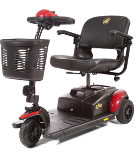  Buzzaround LT 3-Wheel Portable Mobility Scooter - Red, Medium/Large,  up to 300 lbs., none