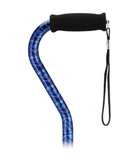 CANE OFFSET BLUE WAVES