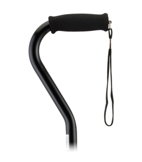 CANE OFFSET With STRAP BLACK nova