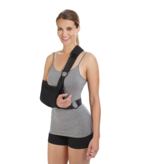 SHOULDER IMMOBILIZER - Gray, Small