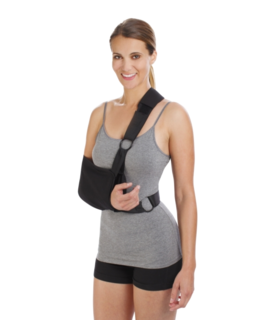 CLINIC SHOULDER IMMOBILIZER - Gray, Small