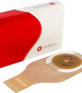 Colostomy Pouch A one-piece, drainable works ileostomies Hollister - Brown