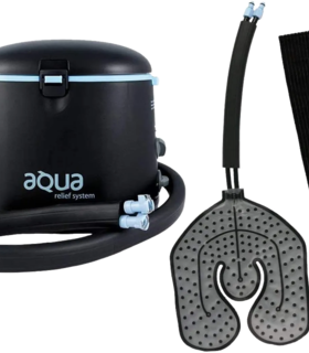 Cryotherapy (Cold Water Therapy) and Hot Water Therapy System - Black