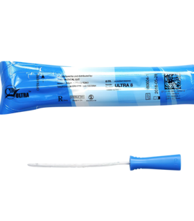Single Use Intermittent Catheter - Blue
