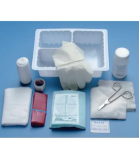 DRESSING CHANGE TRAY, W/SALINESTR Mckesson pharmaceutical  - Navy Blue