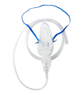 Disposable Handheld Nebulizer Kits with Mask - Silver