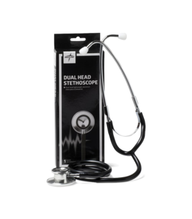 Dual-Head Stethoscopes - Black