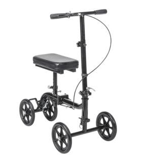 Economy Folding Knee Walker - Black