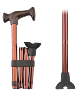  FOLDING CANE QT BRONZE