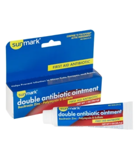 First Aid Antibiotic sunmark® Ointment 1 oz. Tube Mckesson - Blue