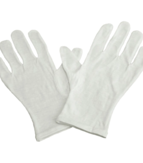 Graham Field GRAFCO® Cotton Infection Control Gloves, Medium / Large - White, M, none, Medium/Large