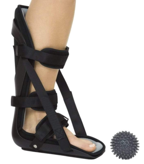 Hard Night Splint Vive health - Black