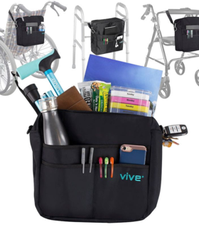 Standard Rollator Bag Vive health - Black