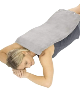 Heating Pad  small & large  extra-long power cord  Vive health - Gray